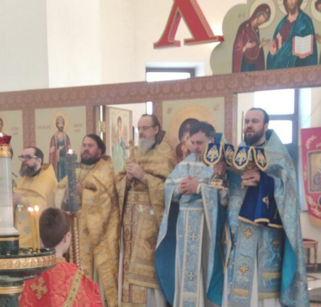 Престольный праздник в храме Иоанна Крестителя в Комлево