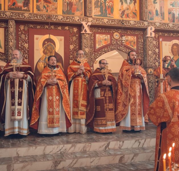 Престольный праздник в храме святых Бориса и Глеба