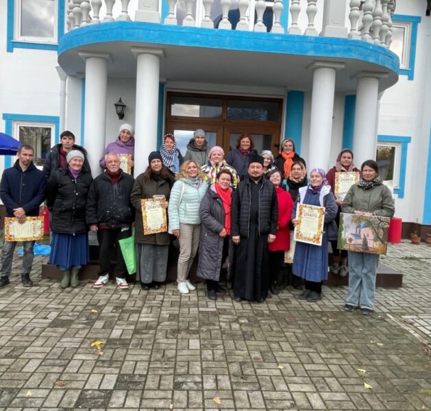 Художественный пленэр прошёл в Тимашово на территории храма