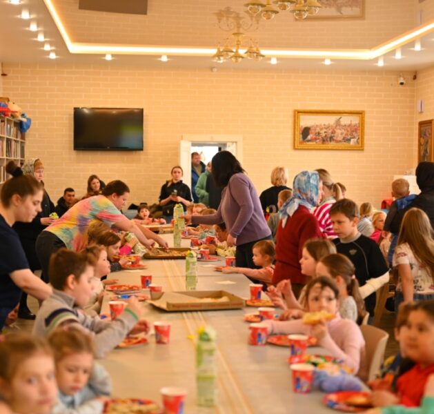 Пасхальный праздник для детей состоялся при храме в д.Кривское